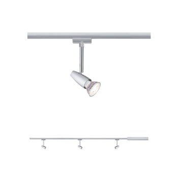 Paulmann URail Barelli základ s 3 svetlami, chróm