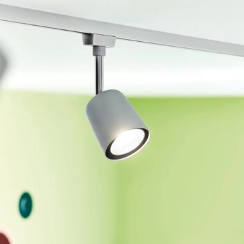 Paulmann URail Cover Spot, matný chróm