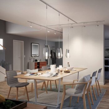 Paulmann URail L konektor, matný chróm