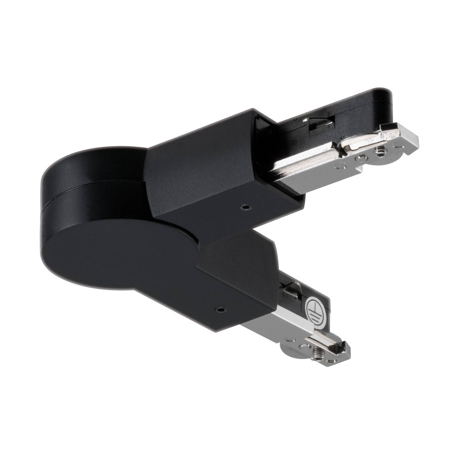 Paulmann URail kĺbový konektor, čierny matný Paulmann URail kĺbový konektor, čierny matný