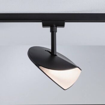 Paulmann URail-koľajnicový spot Alejandro čierny 3.000K stmievateľný