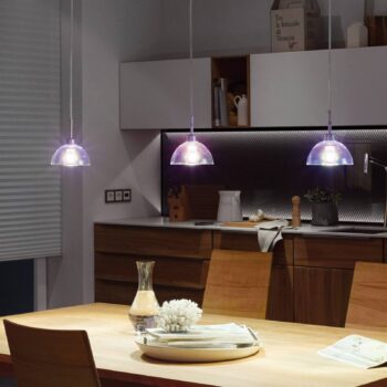 Paulmann URail závesné Sarrasani, chróm/dichroické