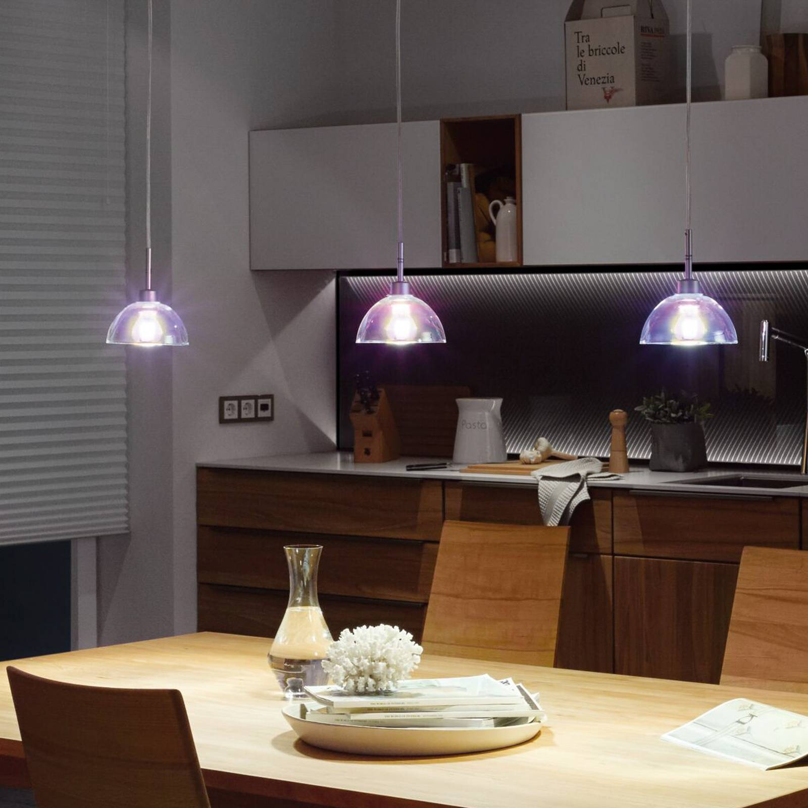 Paulmann URail závesné Sarrasani, chróm/dichroické Paulmann URail závesné Sarrasani, chróm/dichroické