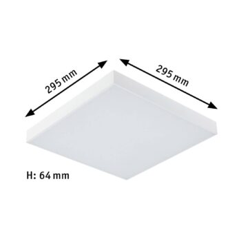 Paulmann Velora Rainbow Panel 30x30cm biely RGBW