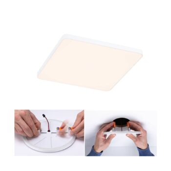 Paulmann Veluna Edge LED zapustená IP44 3000K 16x16cm