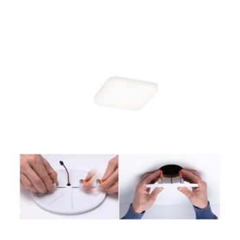 Paulmann Veluna zapustené LED 4 000 K 7,5x7,5