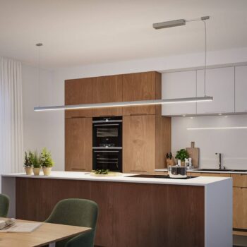 Paulmann lanové zavesenie Linion, chróm, 150 cm, kov