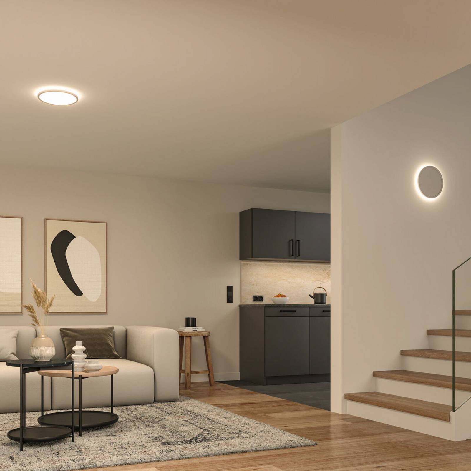 Paulmann stropné LED svetlo Atria Shine, biele, Ø 29 cm 3 000 K Paulmann stropné LED svetlo Atria Shine, biele, Ø 29 cm 3 000 K