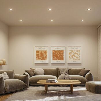 Paulmann zapustene LED svietidla Cole Coin čierna Ø9cm IP44 stmievateľné 3ks