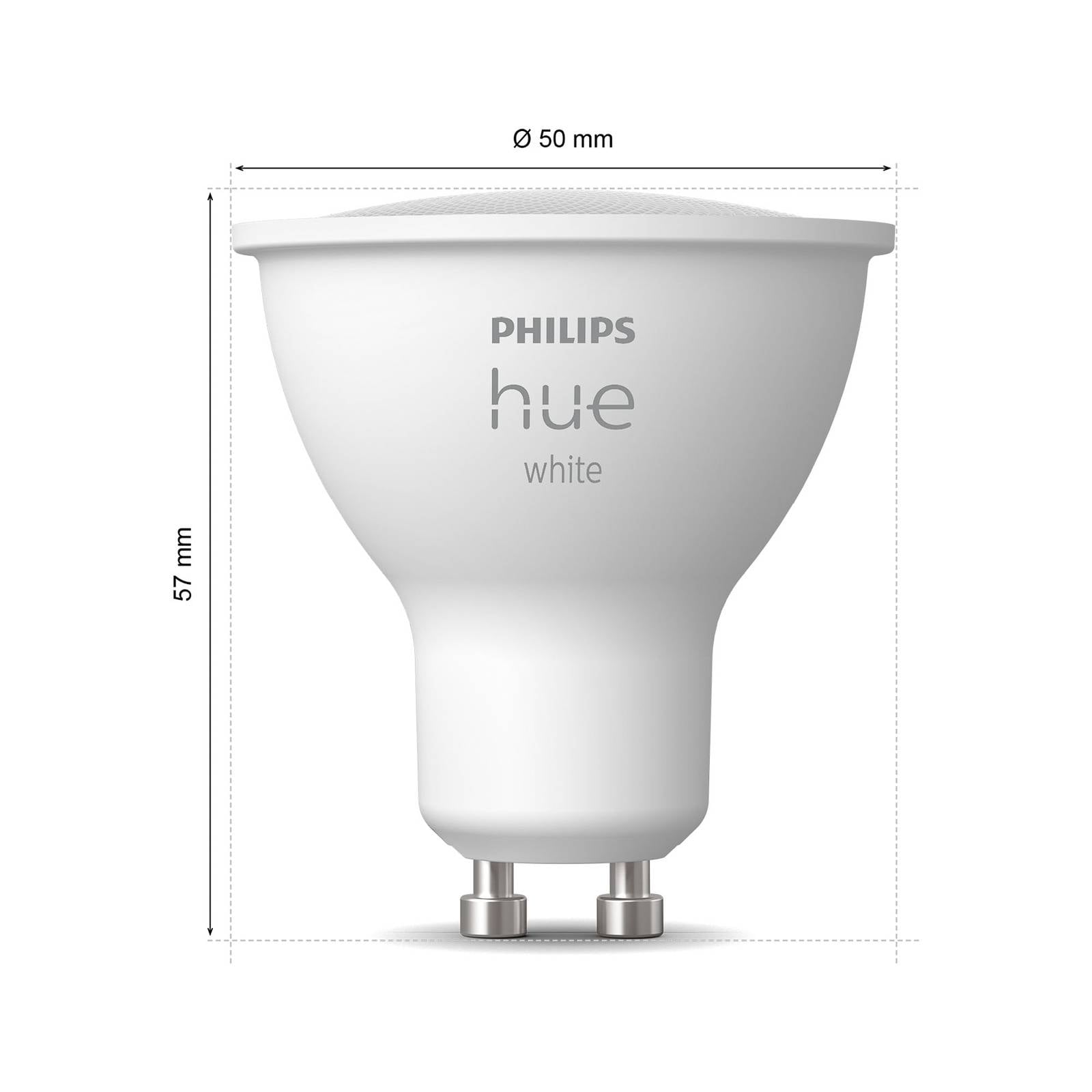 Philips Hue White LED reflektor GU10 4,2 W 2 700 K Philips Hue White LED reflektor GU10 4,2 W 2 700 K