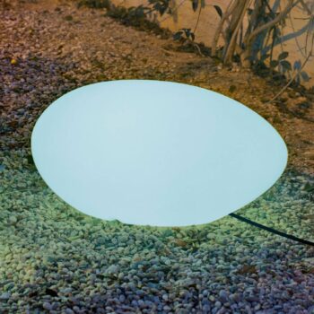 Podlahové svietidlo Newgarden Petra, dĺžka 60 cm, IP65, verzia s káblom