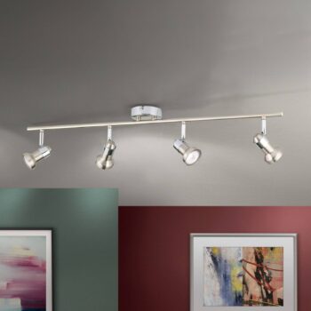 Pôsobivé stropné svietidlo BARBORA – 4-plameňové