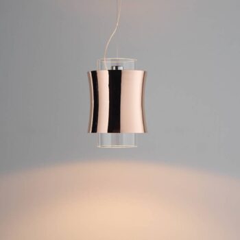 Prandina Fez S1 závesná lampa leštená meď