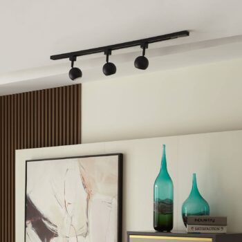 Prios Felipo 1-okruhový koľajnicový systém 3-svetelný čierny