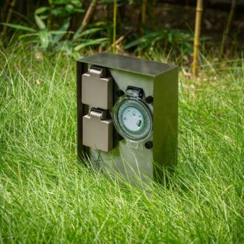 Prios Foranda Stojan na nápoje s 2 časovačmi, nerezová oceľ, 23 cm