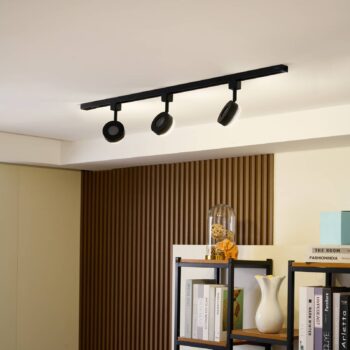 Prios Jardani 1-okruhový koľajnicový systém 3fl čierny