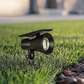 Prios Jostiras LED solárny reflektor so zemným hrotom