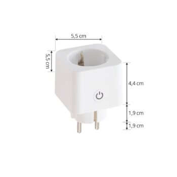 Prios Smart Plug Lykka, EÚ, Bluetooth, WiFi, Tuya, vnútorný