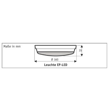 Prisadené LED svietidlo pre Eco Plano II, biele