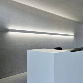 Ribag Metron LED svietidlo, biela Dĺžka 180 cm 3 000 K DALI