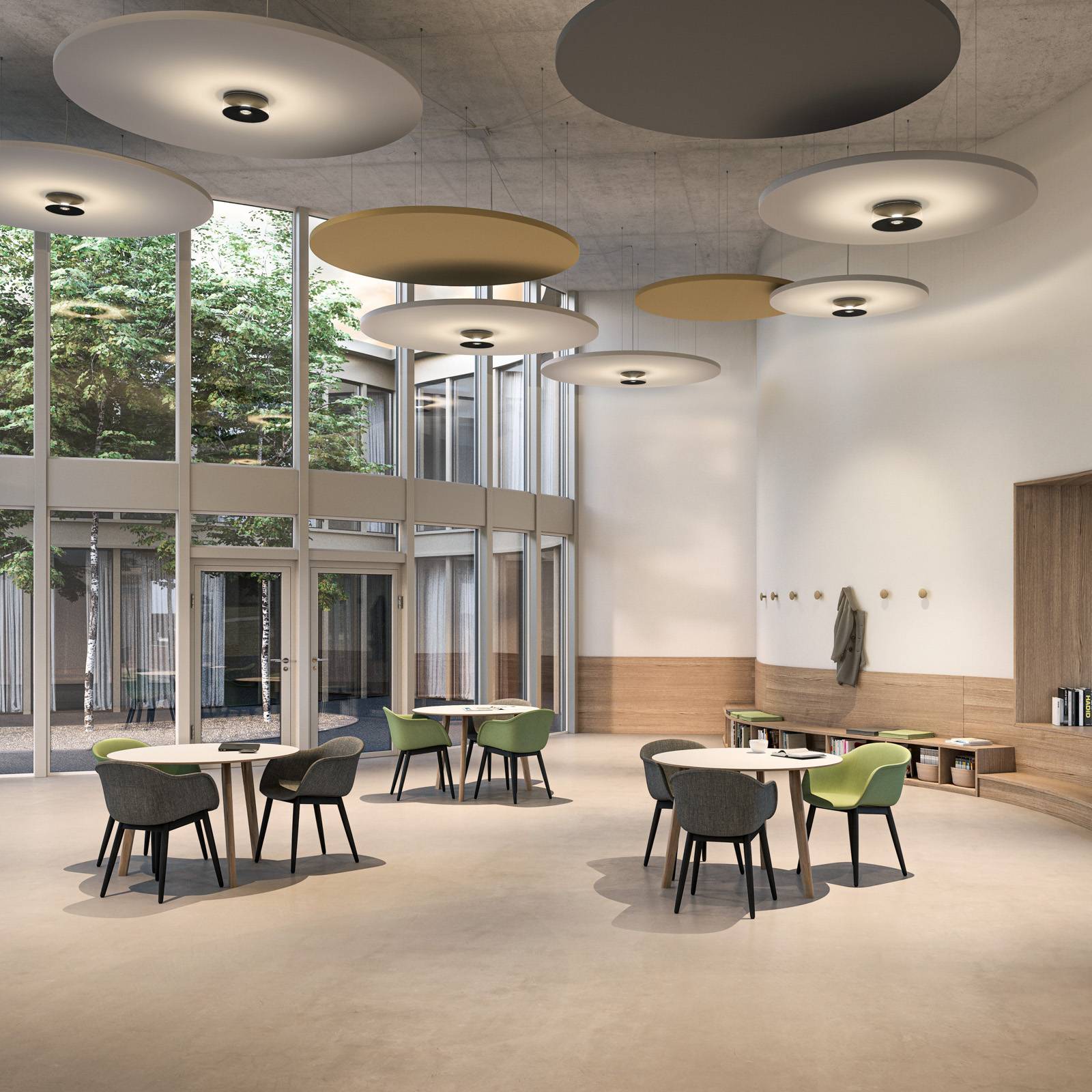 Ribag Vior bold stropné svietidlo 40W 30° 3000K čierne Ribag Vior bold stropné svietidlo 40W 30° 3000K čierne