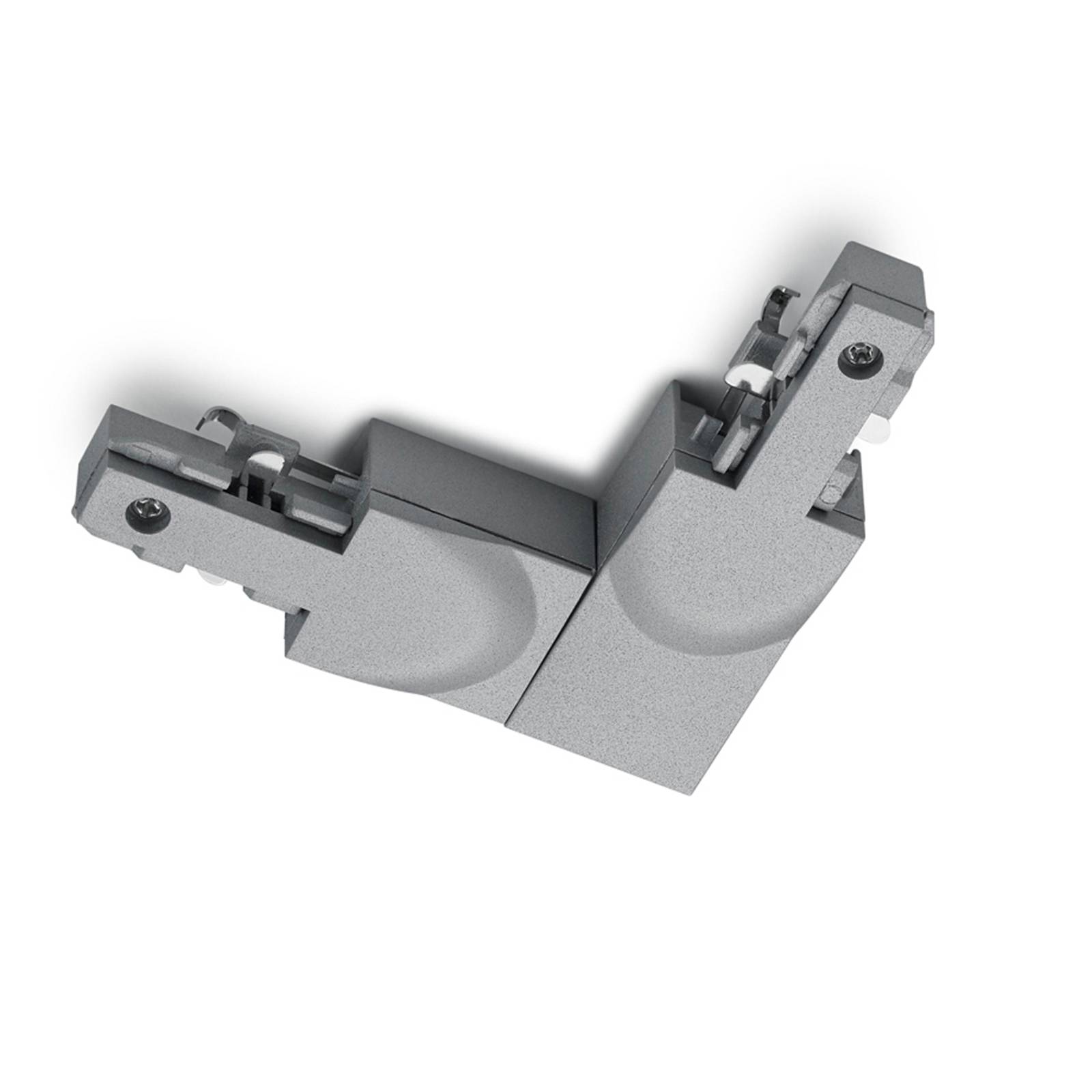 Rohový konektor DUOline ochranný vodič ext., titán Rohový konektor DUOline ochranný vodič ext., titán