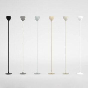 Rotaliana Drink LED stojacia lampa, krémová farba