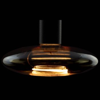 SEGULA LED floating ufo E27 4W stmievateľná zlatá