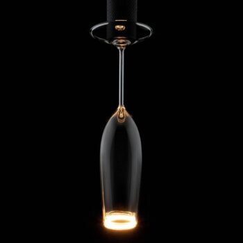 SEGULA LED žiarovka Floating Champagne, E27, 4 W 922 dim