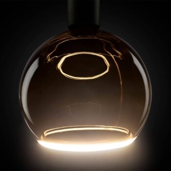 SEGULA LED žiarovka plávajúca, E27 čierna G200 4 W 922 dim