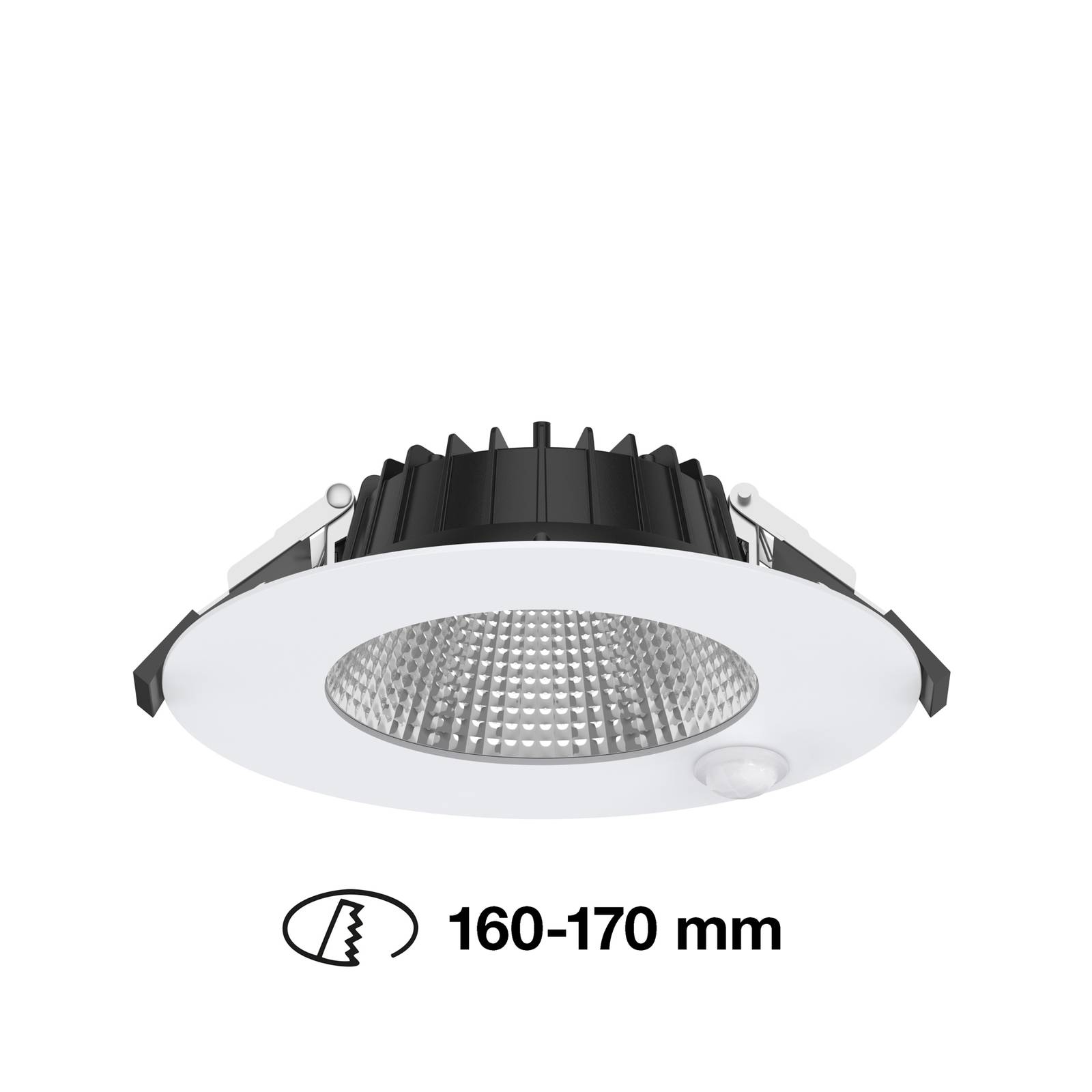 SLC Shift LED downlight Ø 18 cm biela so snímačom SLC Shift LED downlight Ø 18 cm biela so snímačom