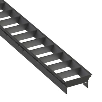 SLC lamely Click, čierne, dĺžka 140 cm, plast