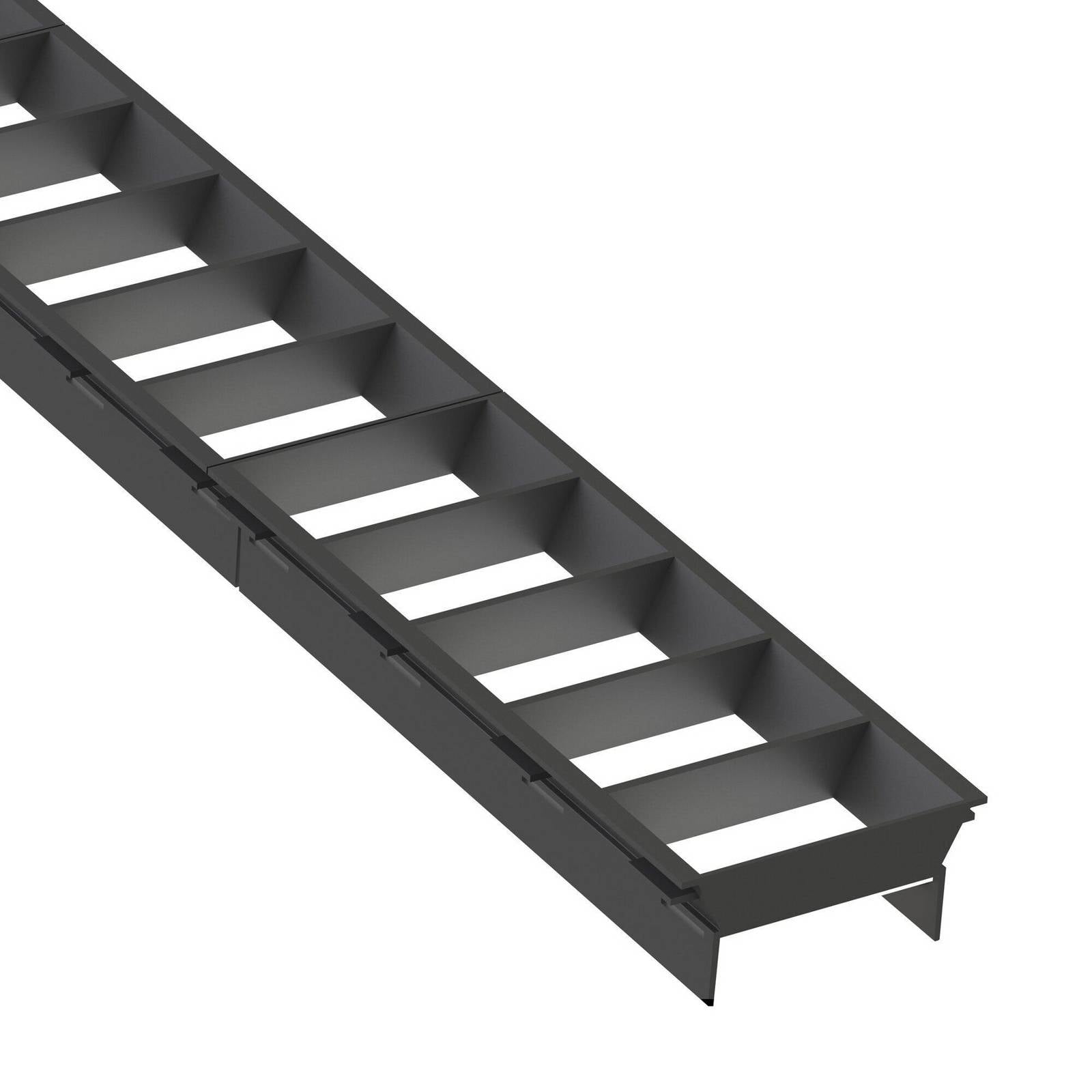 SLC lamely Click, čierne, dĺžka 140 cm, plast SLC lamely Click, čierne, dĺžka 140 cm, plast