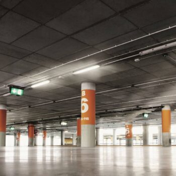 STEINEL IS 3360 COM1 Detektor pohybu na povrch biely okrúhly