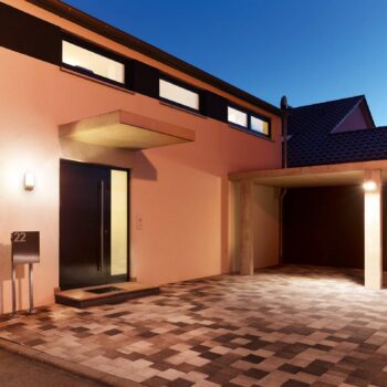 STEINEL L 1 osvetlenie čísla domu so senzorom čierna