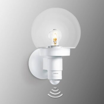 STEINEL L 115 S Senzorové nástenné svietidlo biele