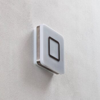 STEINEL RS M1 V2 LED nástenné svetlo z brúsenej nehrdzavejúcej ocele