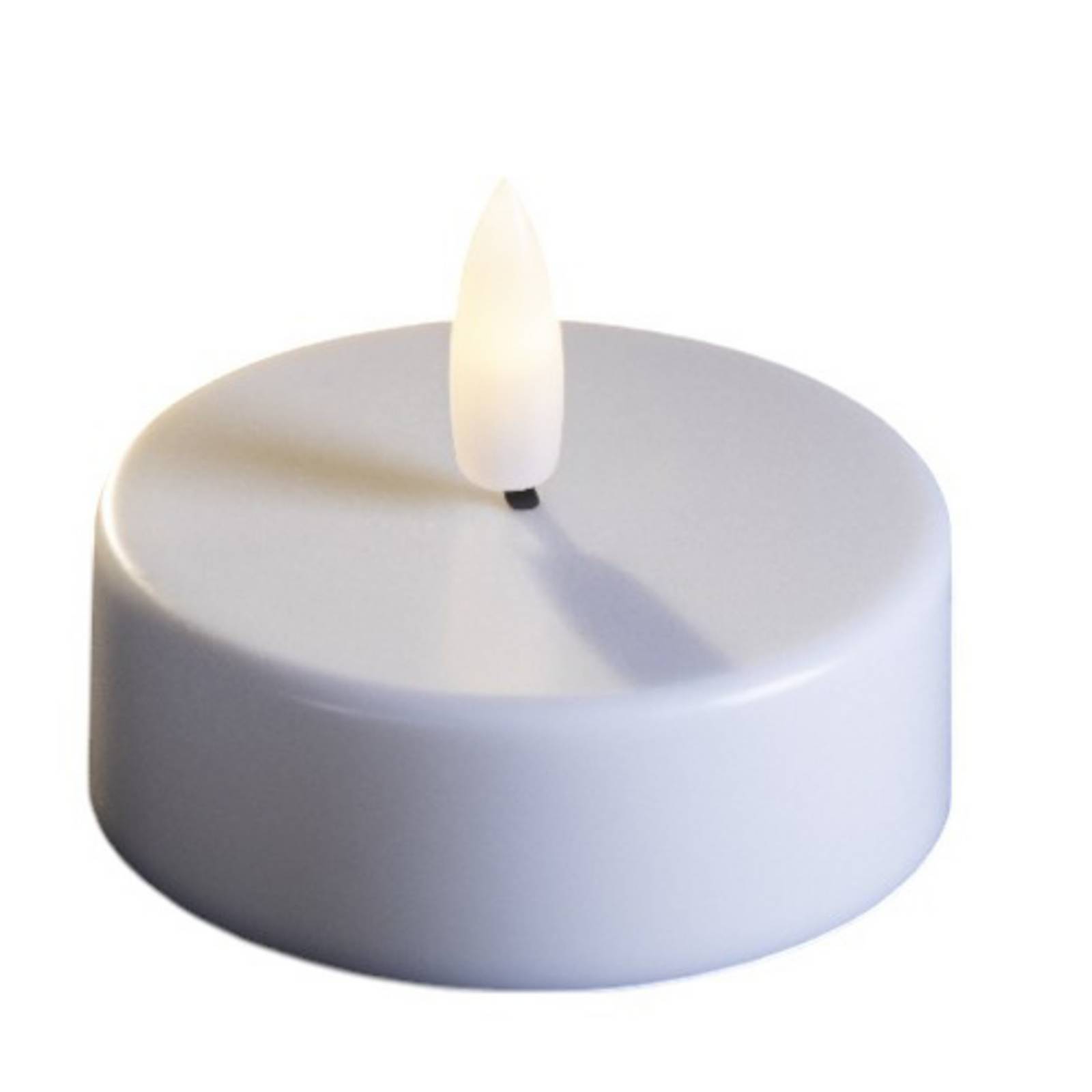 STERNTALER LED čajová sviečka, biela, Ø 5,7 cm, batéria, sada 4 ks STERNTALER LED čajová sviečka, biela, Ø 5,7 cm, batéria, sada 4 ks