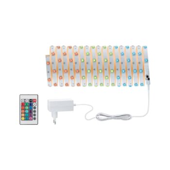 Sada LED pásikov Paulmann TIP, 10 m, biela, plast, RGB