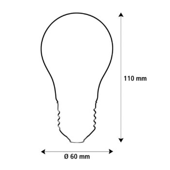 Segula LED Fire Flame Line E27 0,8 W žiarovka číra 1800 K dekoratívna