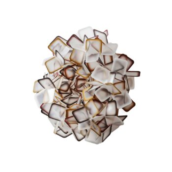 Slamp Clizia dizajnérske nástenné svetlo, oranžové