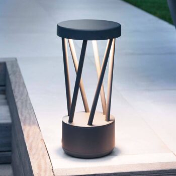 Soklové LED svietidlo Twist