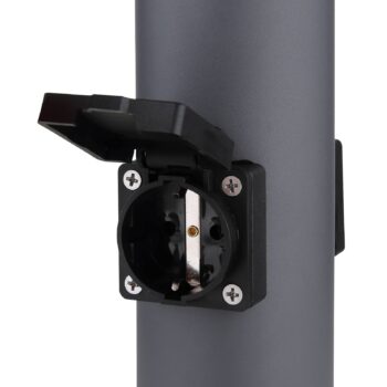 Soklové svietidlo Boston, so zásuvkami