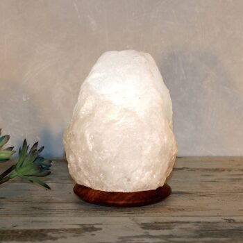 Soľná lampa Rock White Line, 2-3 kg