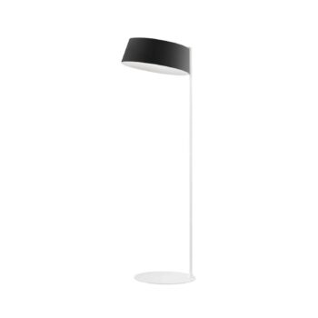 Stilnovo Oxygen FL2 LED stojacia lampa, čierne
