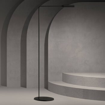 Stojacia lampa Lumina Flo LED 3 000K čierna