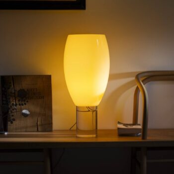 Stolná lampa Foscarini Buds 1, šifra, sklo, plast