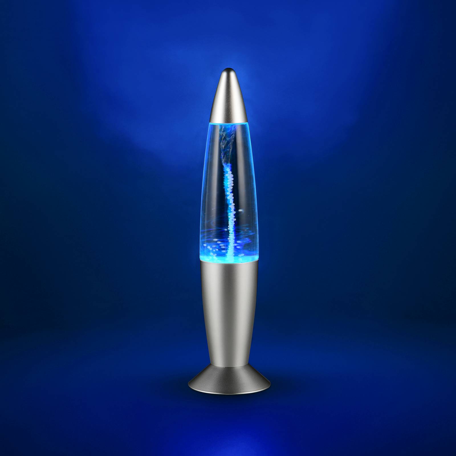 Stolová LED lampa Holly, titánová farba, výška 35 cm, RGB, USB Stolová LED lampa Holly, titánová farba, výška 35 cm, RGB, USB