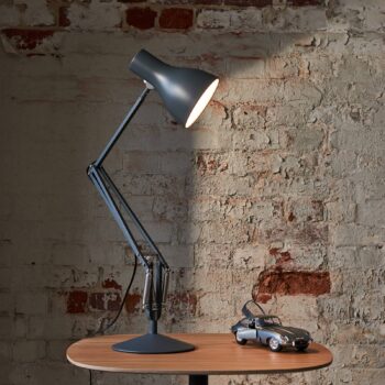 Stolová lampa Anglepoise Type 75, bridlicovo sivá