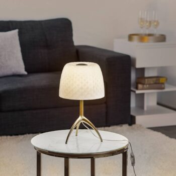 Stolová lampa Foscarini Lumiere 30, 45 cm, Pastille, zapnutie/vypnutie